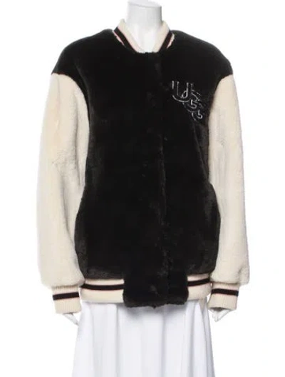Pre-owned Ugg Coat In Black