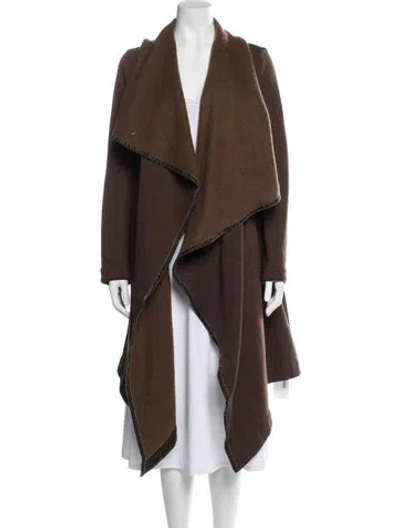 Pre-owned Ugg Coat In Brown