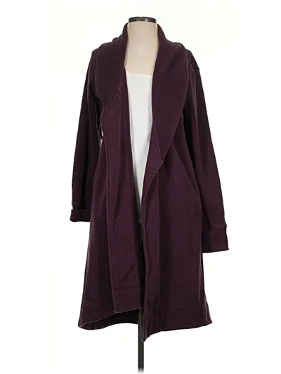 Pre-owned Ugg Coat In Burgundy