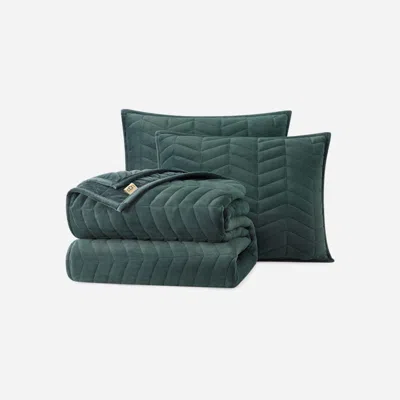 Ugg ® Coco Quilt Set F/q Bedding In Deep Night