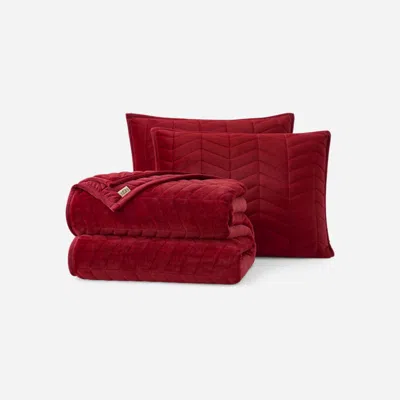 Ugg ® Coco Quilt Set T/txl Bedding In Coffee Berry
