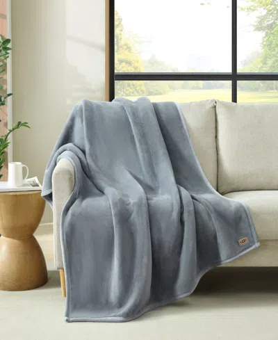 Ugg Coco Soft Throw, 50" X 70" In Blue