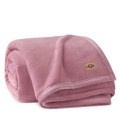 Ugg Coco Throw Blanket, 50 X 70 In Pink
