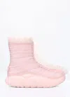 Ugg Collina Strada Ruffle Short Boots In Pink