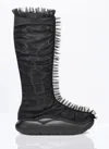 Ugg Collina Strada Ruffle Tall Boots In Black