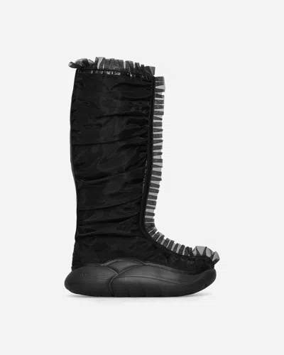 Ugg Collina Strada Tall Ruffle Boots In Black