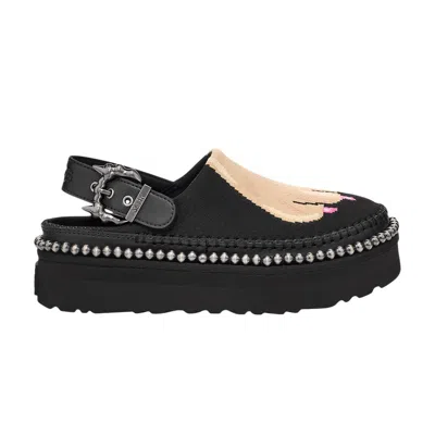 Pre-owned Ugg Collina Strada X Wmns Clog 'black Dog'