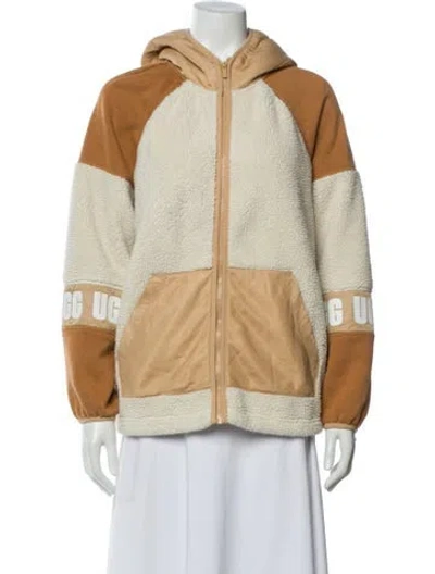 Pre-owned Ugg Colorblock Pattern Jacket In Multi