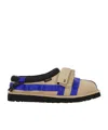 Ugg Color-blocked Mules In Multi
