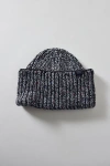 Ugg Confetti Wide Cuff Beanie In Black, Men's At Urban Outfitters In Blue