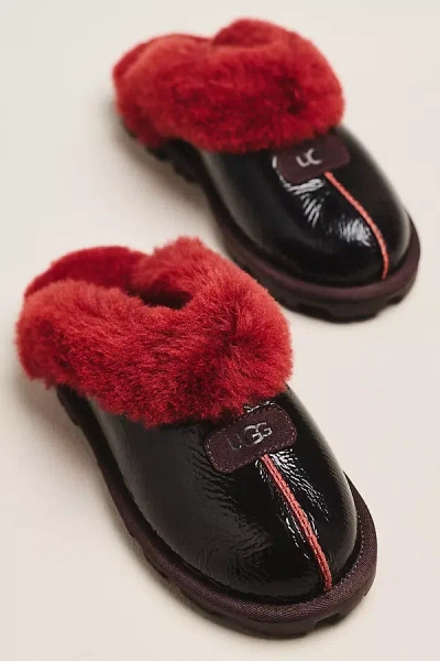 Ugg Coquette Crinkle Slippers In Purple