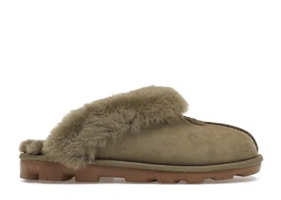 Pre-owned Ugg Coquette Slipper (women's) Sneakers In Burnt Olive In Brown