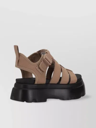 Ugg Cora Platform Chunky Sole Sandals In Brown