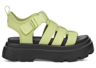 Pre-owned Ugg Cora Sandal (women's) Sneakers In Caterpillar