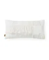 Ugg Corben Patchwork Decorative Pillow, 14" X 30" In White