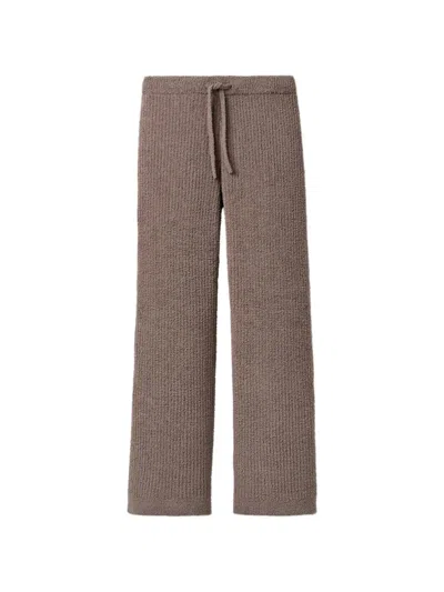 Ugg Couria Ribbed-knit Trousers In Neutral