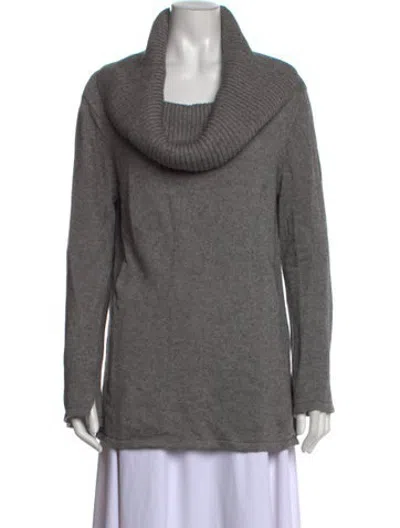 Pre-owned Ugg Cowl Neck Sweater In Grey