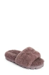 Ugg ® Cozetta Curly Genuine Shearling Slide Slipper In Thundercloud