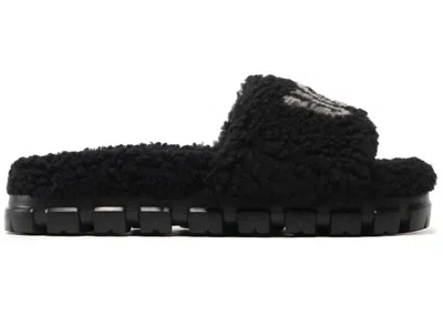 Pre-owned Ugg Cozetta Curly Graphic (women's) Sneakers In Black