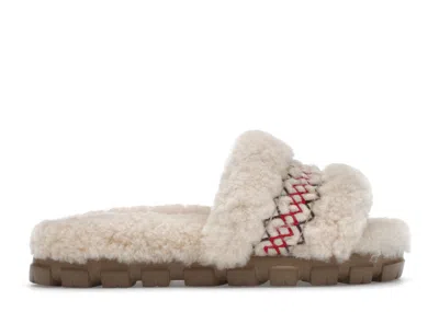 Pre-owned Ugg Cozetta Slipper Heritage Braid (women's) Sneakers In Natural
