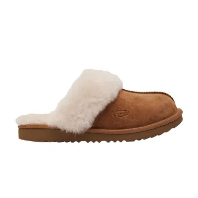 Pre-owned Ugg Cozy 2 Slipper Kids 'chestnut' | Tan | Kid's Size 11