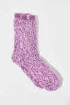 Ugg Cozy Chenille Sock In Dark Pink, Women's At Urban Outfitters