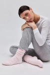 Ugg Cozy Chenille Sock In Light Pink, Women's At Urban Outfitters