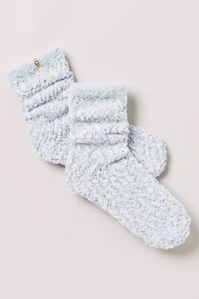 Ugg Cozy Chenille Socks In Blue