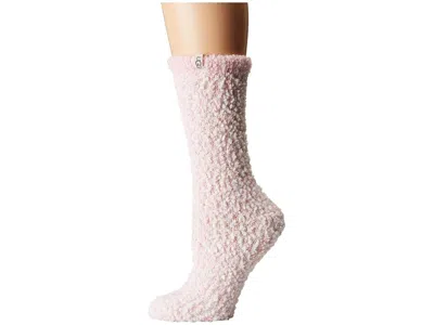 Ugg Cozy Chenille Socks Women's Crew Cut Socks Shoes Seashell Pink, Chenille/polyester/spandex