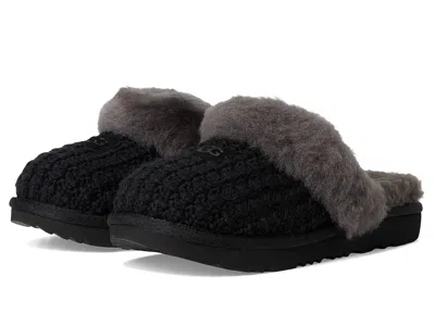 Ugg Cozy Ii Knit (toddler/little Kid/big Kid) Kids Shoes Black : 11 Toddler M, Suede