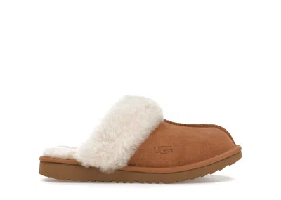 Pre-owned Ugg Cozy Ii Slipper (kids) Sneakers In Chestnut