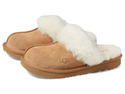 Ugg Cozy Ii (toddler/little Kid/big Kid) Girls Shoes Chestnut : 10 Toddler M, Suede In Multi