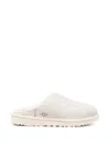 Ugg Crackle-effect Mules In White