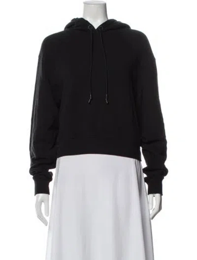 Pre-owned Ugg Crew Neck Long Sleeve Hoodie In Black