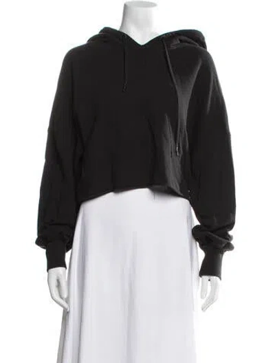 Pre-owned Ugg Crew Neck Long Sleeve Hoodie In Black