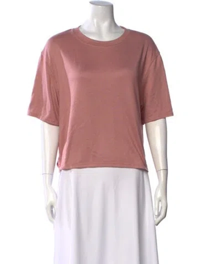 Pre-owned Ugg Crew Neck Short Sleeve T-shirt In Pink