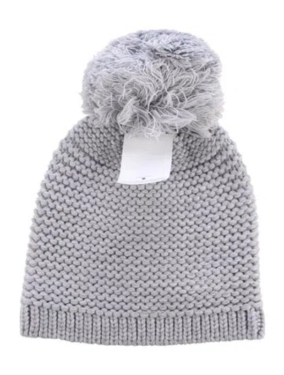 Pre-owned Ugg Crochet Pom Pom Beanie W/tags In Purple
