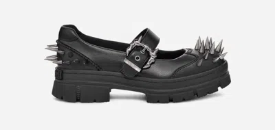Ugg ® Cs Mary Jane Microfiber/synthetic/recycled Materials Shoes In Black
