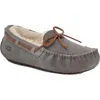 Ugg Dakota Womens Suede Shearling Lined Moccasin Slippers In Animal Print