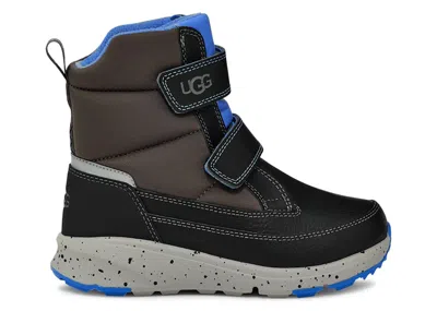 Pre-owned Ugg Dannie Weather Boot (toddler) Sneakers In Big Sky Blue/black