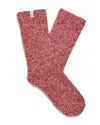Ugg Darcy Cozy Socks In Pink Cedar
