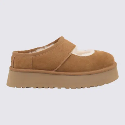 Ugg Dark Beige Bea May Jane Sandals