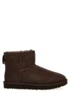 Ugg Women Dark Brown Classic Mini Ii Boots, 2.5 Luxury Boots For Women Darveys In Brown