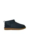Ugg Dark Indigo Solid Slip On Boots In Blue