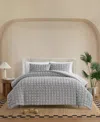 Ugg Denai Faux Fur Reversible 2-pc. Comforter Set, Twin/twin Xl In Gray