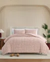Ugg Denai Faux Fur Reversible 3-pc. Comforter Set, King In Pink