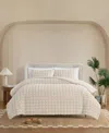 Ugg Denai Faux Fur Reversible 3-pc. Comforter Set, King In White