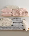 Ugg Denai Plush Reversible Comforter Set In Gray