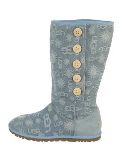 Pre-owned Ugg Denim Boots In Multi