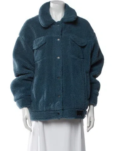 Pre-owned Ugg Denim Jacket W/ Tags In Blue